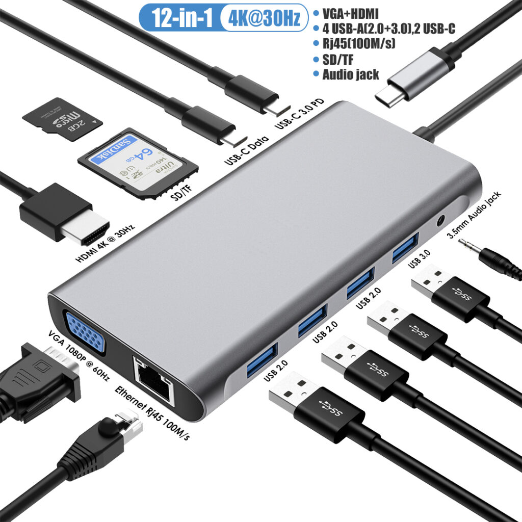 12 B 1 docking station en