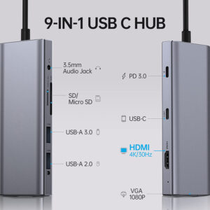 usb c hub to vga 5