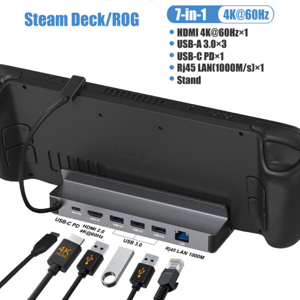 Steam Deck docking station en 1