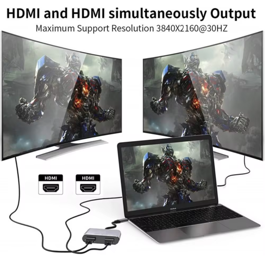 4 IN 1 Dual HDMI adapter 01